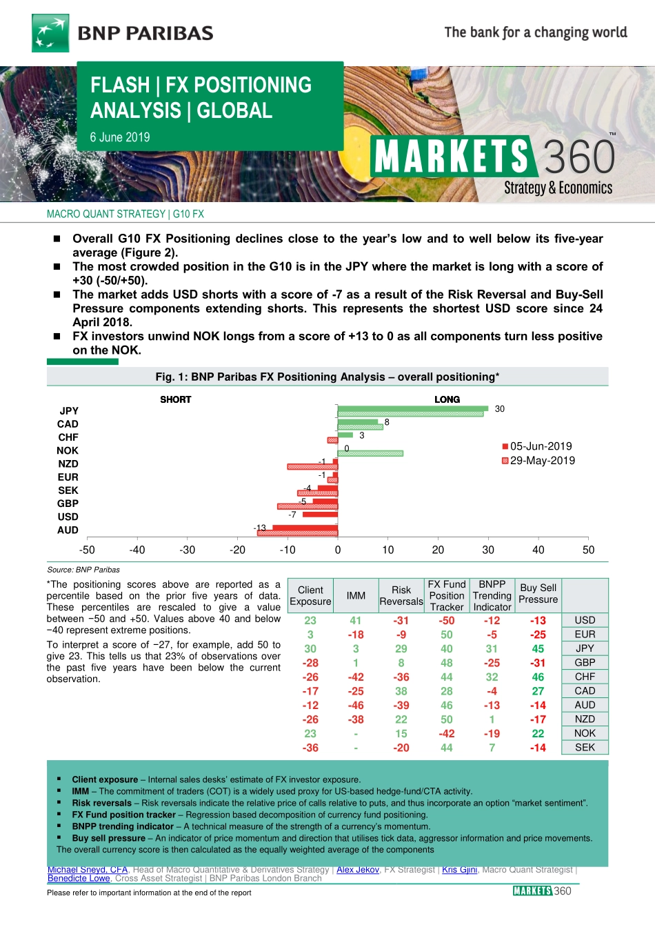 巴黎银行-全球-外汇策略-全球外汇定位分析-20190606-13页.pdf_第1页