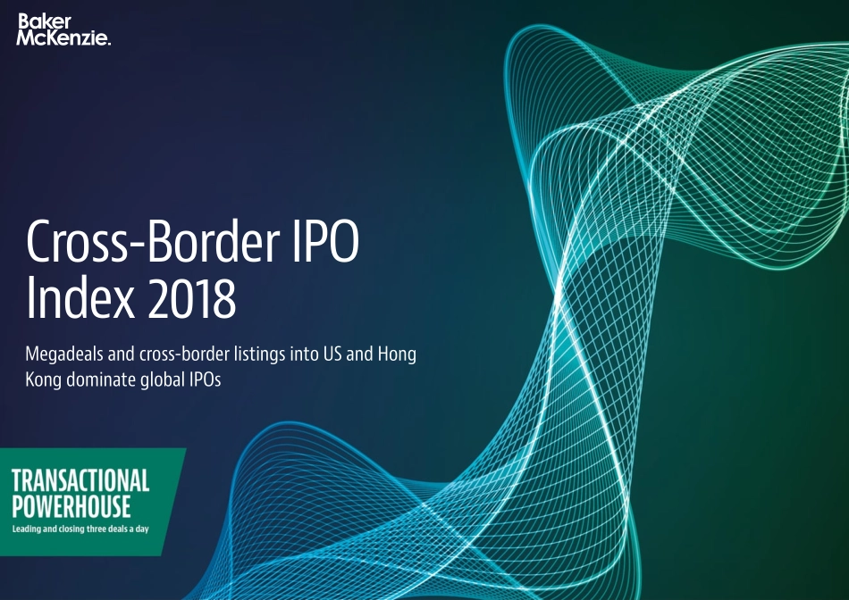贝克·麦肯西-跨境IPO指数2018（英文）-2018.12-29页.pdf_第1页