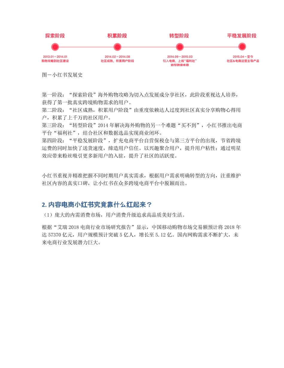 产品分析报告 社交＋电商的小红书是如何脱颖而出的？.pdf_第3页