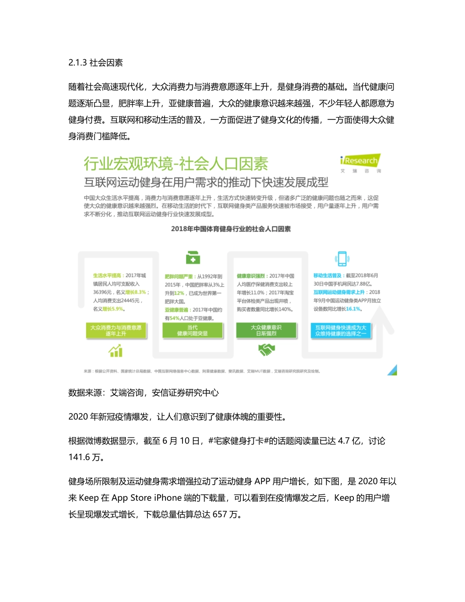 Keep、咕咚、Peloton竞品分析报告.pdf_第3页