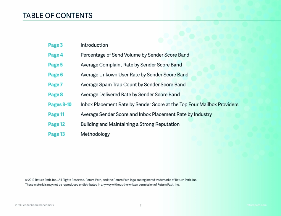 Return Path-2019年电子邮件发送者评分报告（英文）-2019.9-14页.pdf_第3页