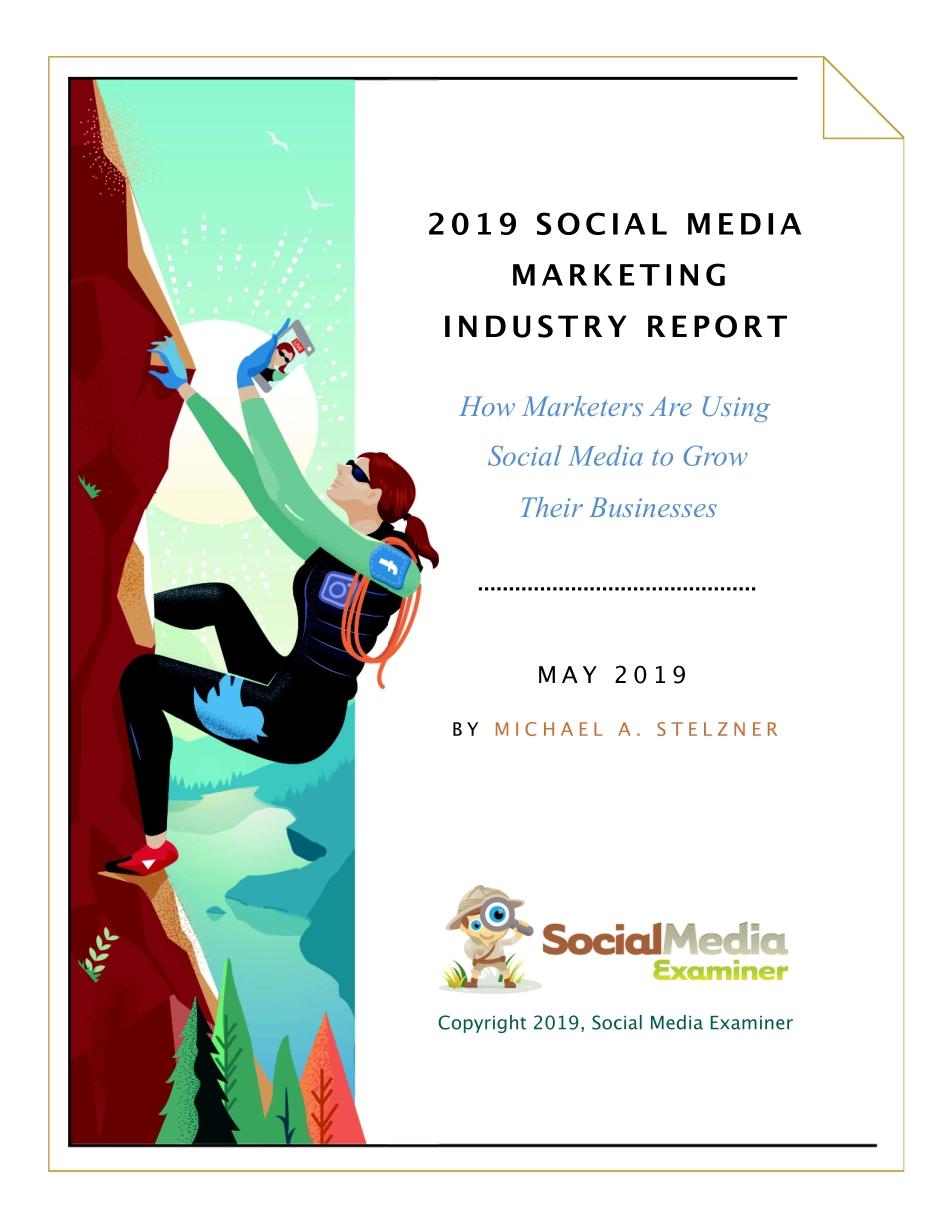 SocialMedia-2019年社交媒体营销行业报告（英文）-2019.5-47页.pdf_第1页