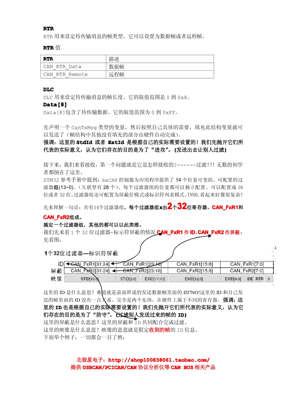STM32 CAN接收过滤和发送图文详解.pdf_第2页
