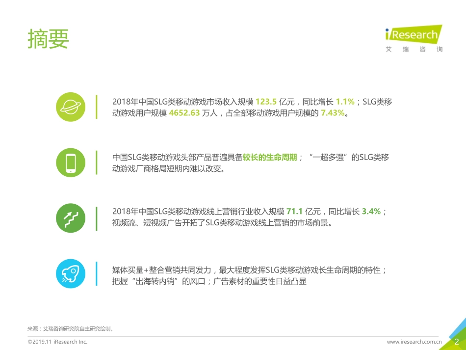 艾瑞-2019年中国SLG类移动游戏线上营销市场研究报告-2019.11-59页 (2).pdf_第3页