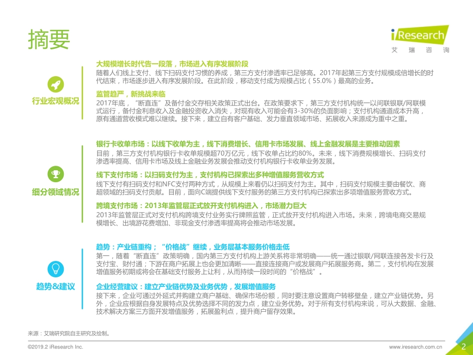 艾瑞-2018年中国第三方支付行业研究报告-2019.2-65页.pdf_第3页