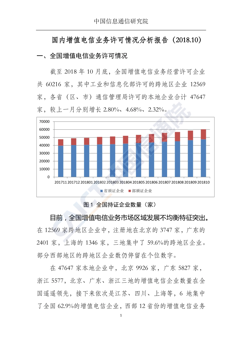 国内增值电信业务许可情况分析报告（2018.10）.pdf_第2页
