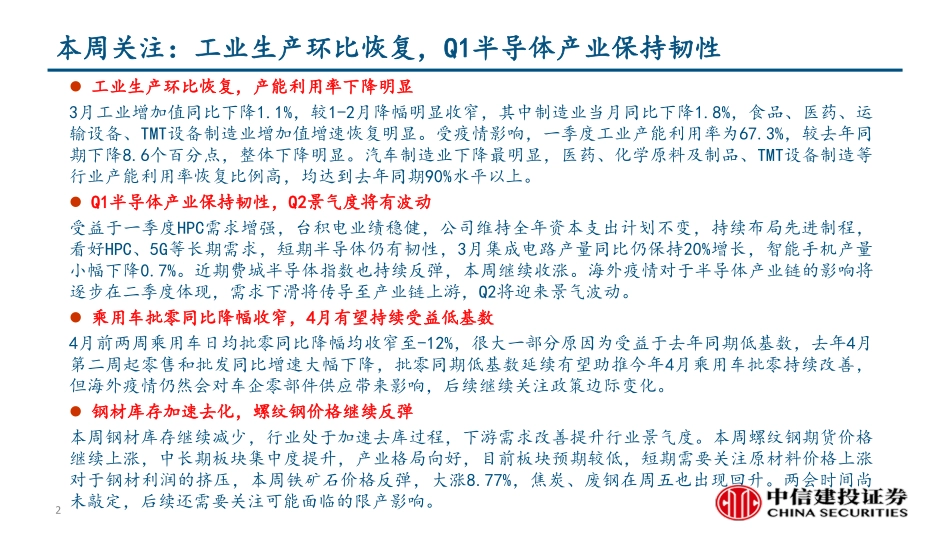 行业景气度观察：工业生产环比恢复Q1半导体产业保持韧性-20200418-中信建投-39页.pdf_第3页