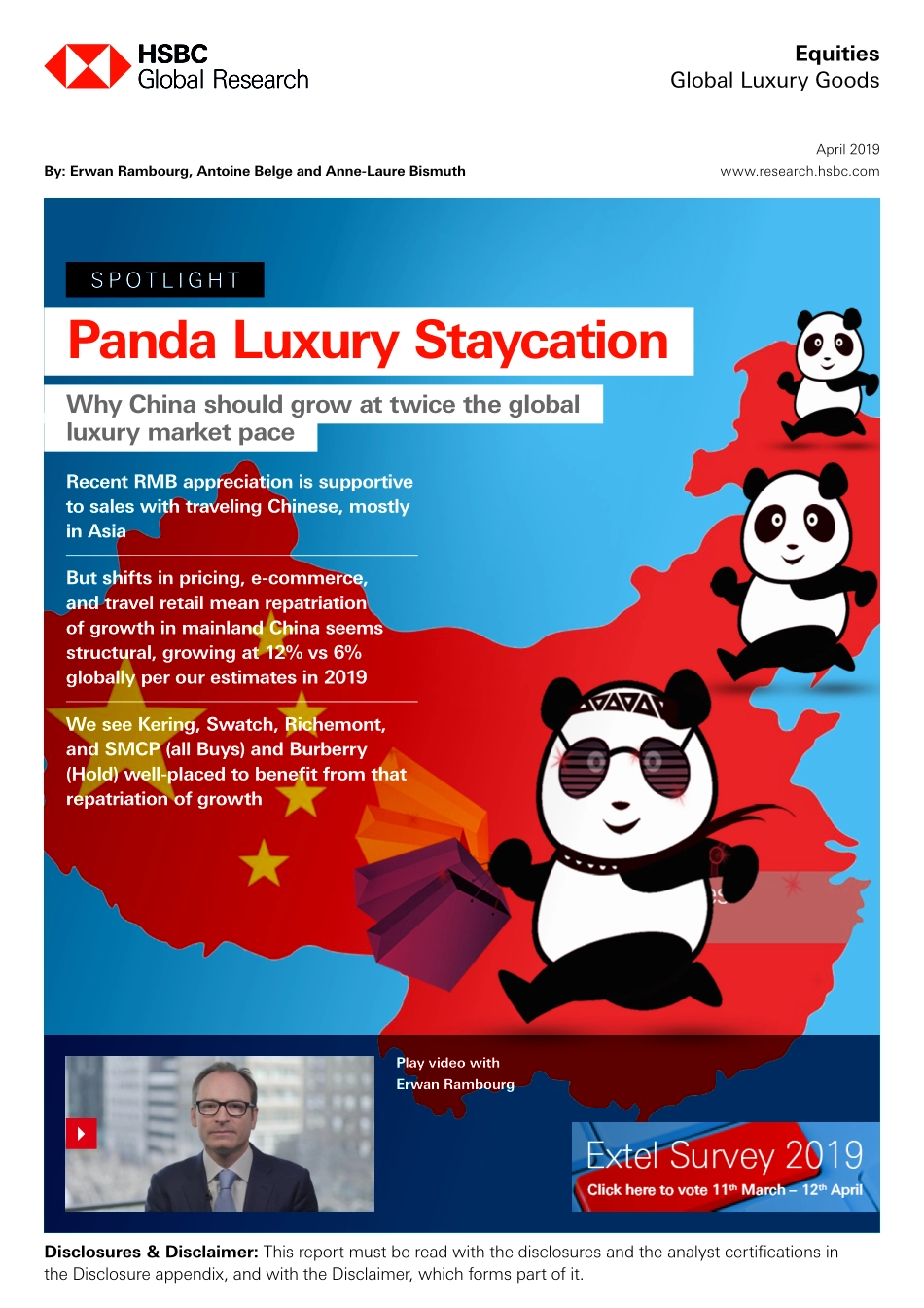 汇丰银行-全球-奢侈品行业-为什么中国要以全球奢侈品市场两倍的速度增长？-2019.4-63页.pdf_第1页