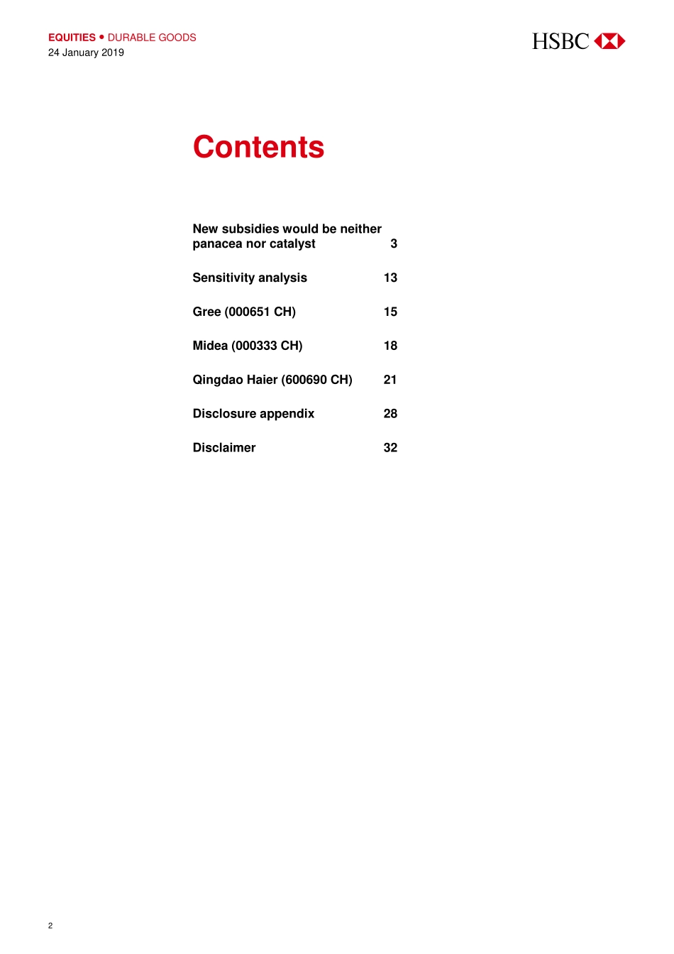 汇丰银行-中国-耐用品行业-中国白色家电：不要把太多希望寄托在补贴上-2019.1.24-33页.pdf_第3页