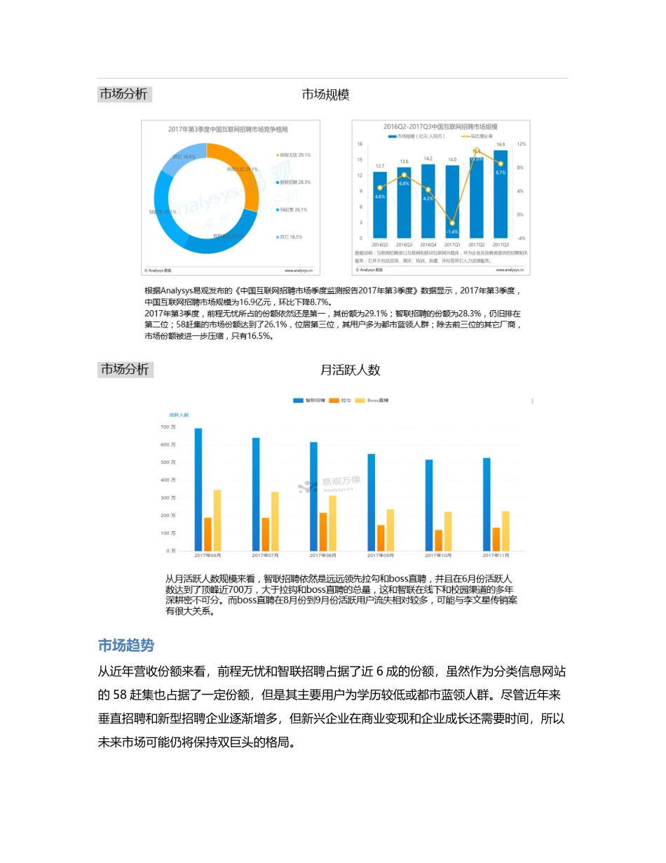 竞品分析｜智联招聘 VS 拉勾网 VS Boss直聘：移动端求职产品哪家强？.pdf_第3页
