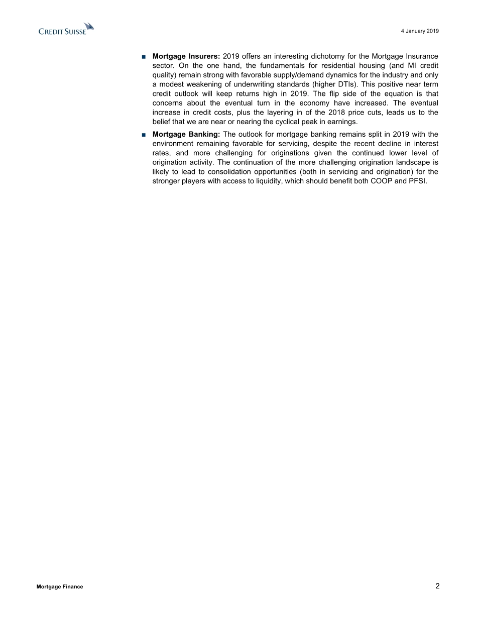 瑞信-美股-金融业-按揭金融2019年展望：利率波动性增加-2019.1.4-72页.pdf_第3页