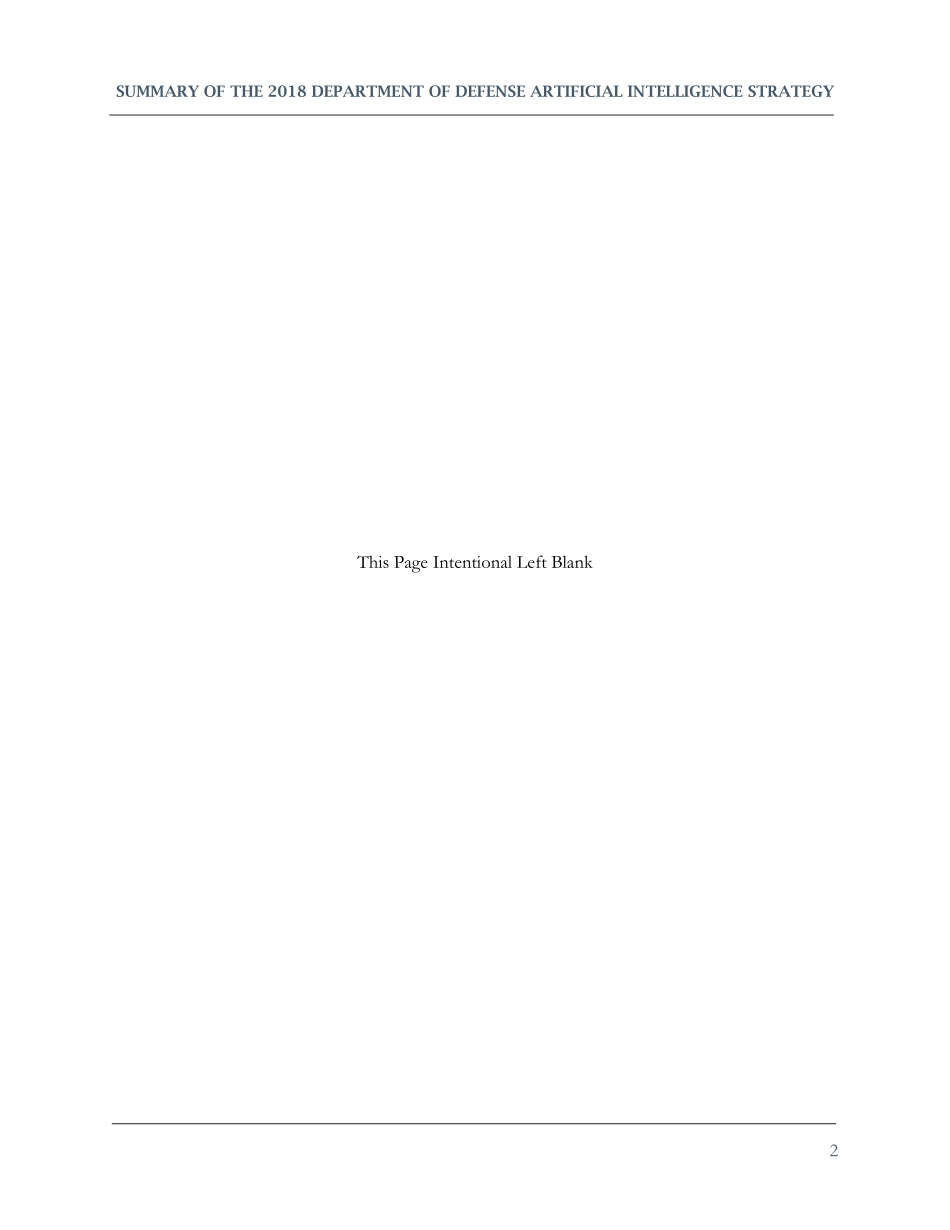 美国防部-2018年人工智能战略综述：利用人工智能促进我们的安全与繁荣（英文）-2019.2-17页.PDF_第3页