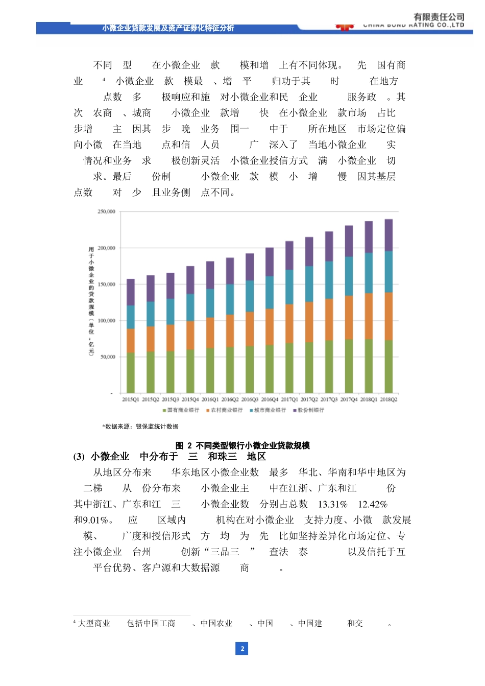专题报告2018年第154期（总第692期）：小微企业贷款发展及资产证券化特征分析-20181230-中债资信-12页.pdf_第3页