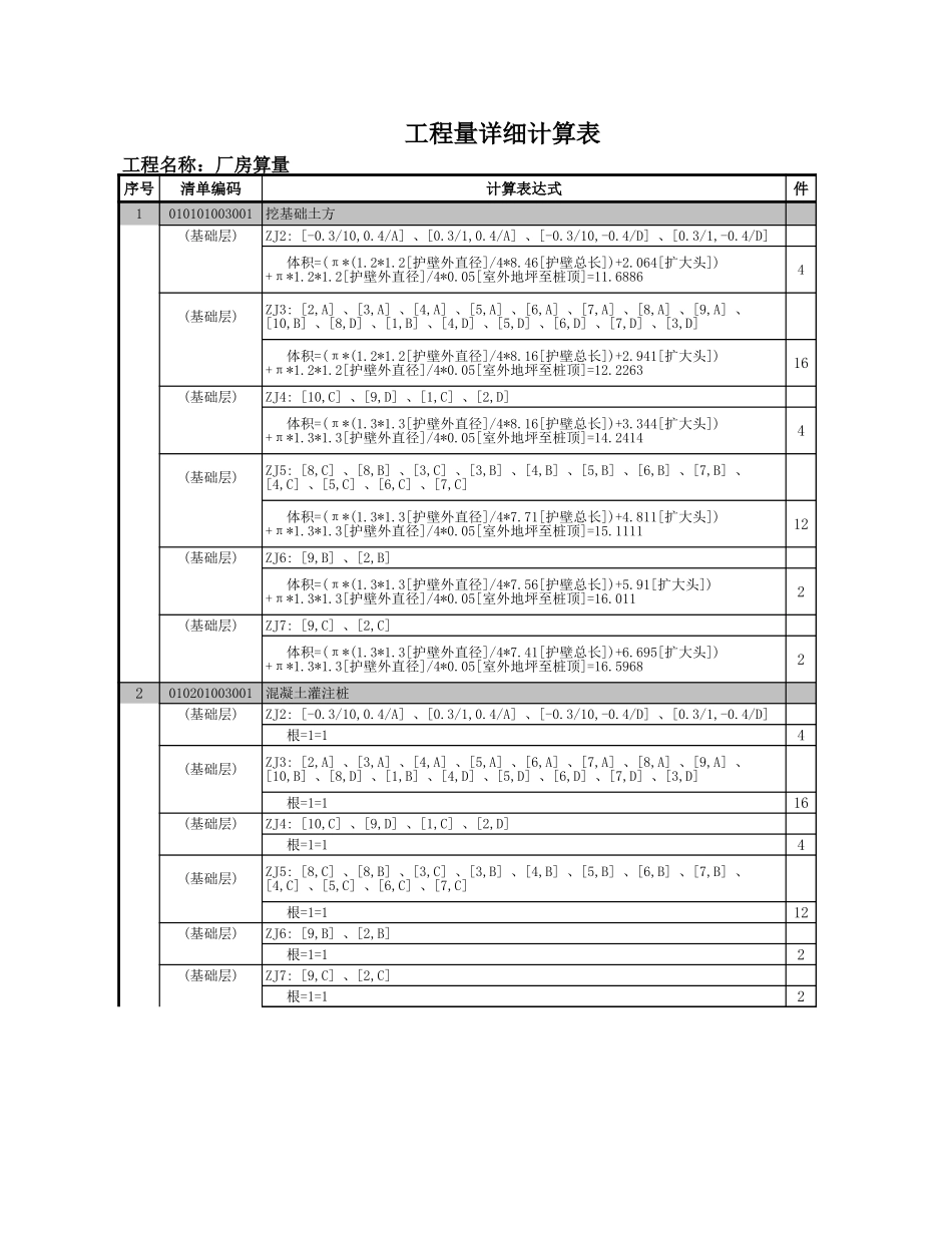 层清单计算式汇总 (6).xls_第1页
