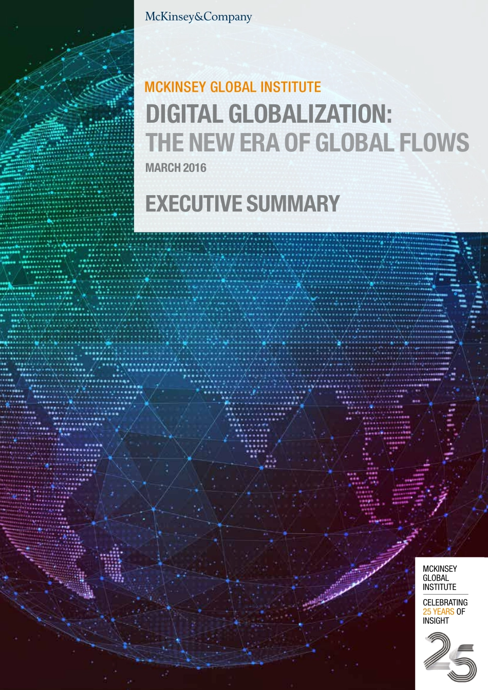 MGI Digital globalization Executive summary(2016年3月).pdf_第1页
