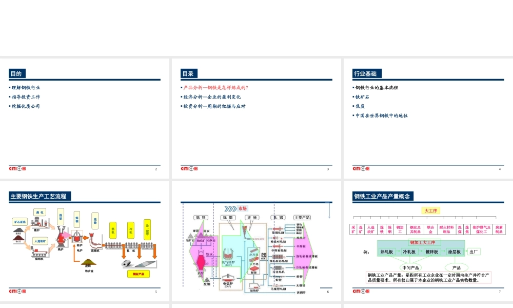 钢铁行业研究方法.ppt