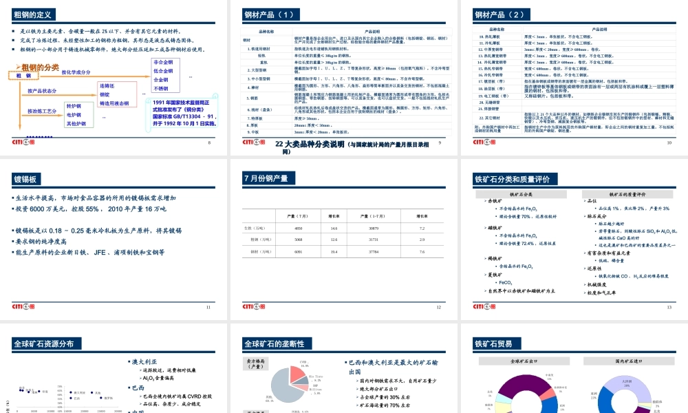 钢铁行业研究方法.ppt