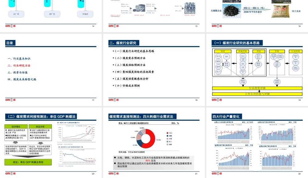 煤炭行业研究方法.ppt