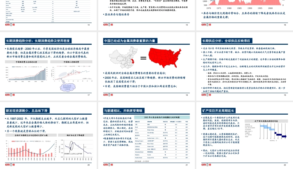 有色金属行业研究方法.ppt