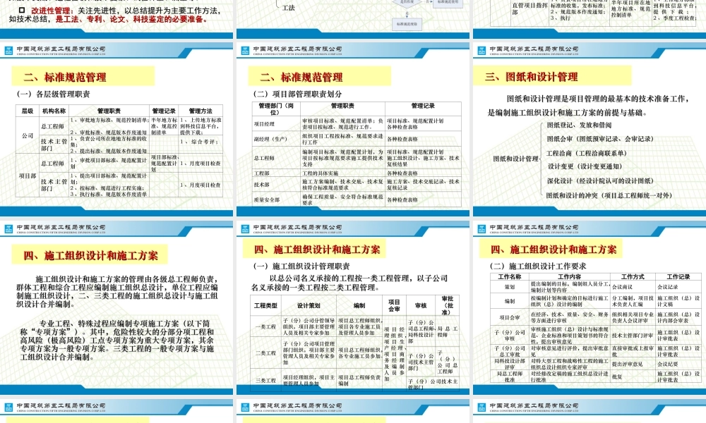 中建五局科技管理手册--技术管理（24P）.ppt