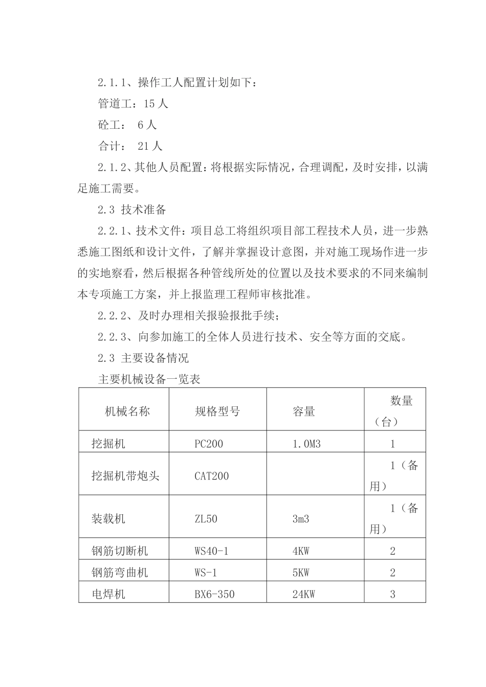 市政弱电电力通信管道工程施工方案.doc_第2页