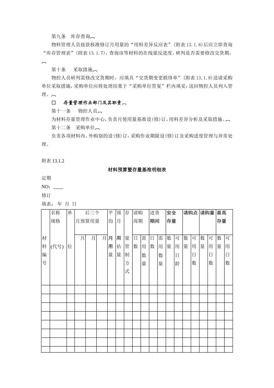 库存量管理作业细则 (2).doc_第2页