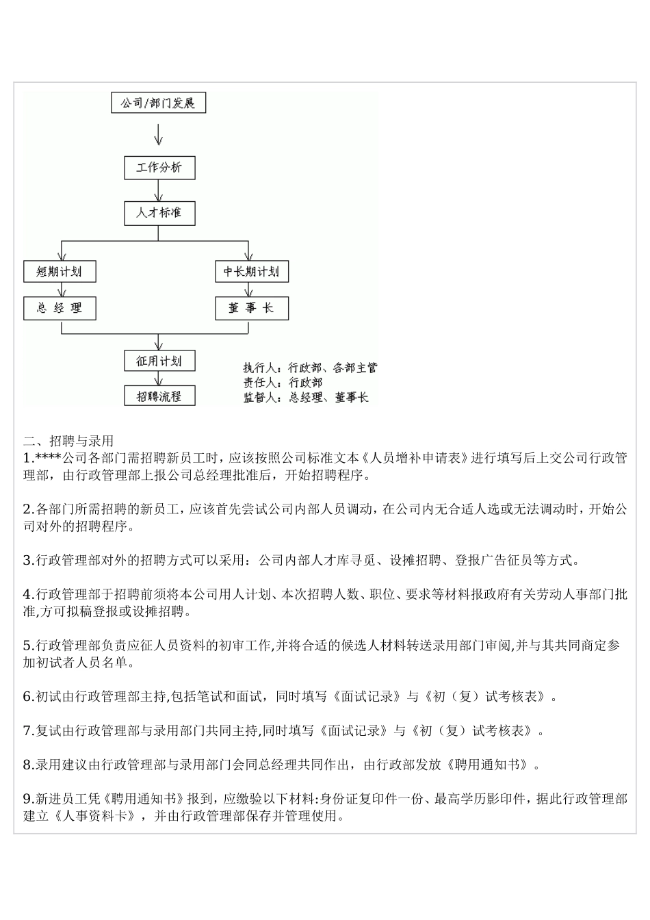 公司行政管理制度(详细) (1).doc_第3页