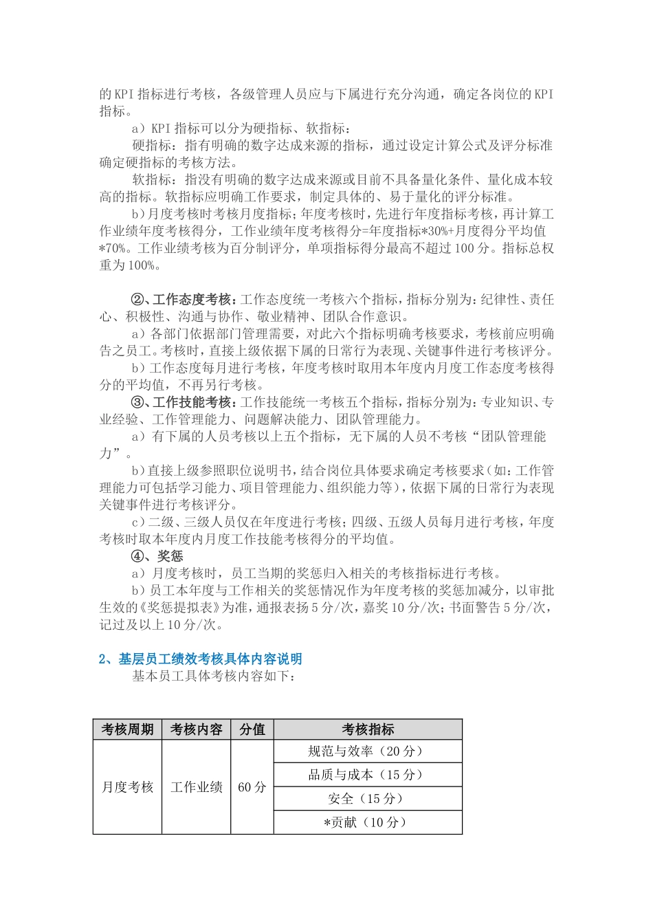 服装绩效考核制度参考.doc_第3页