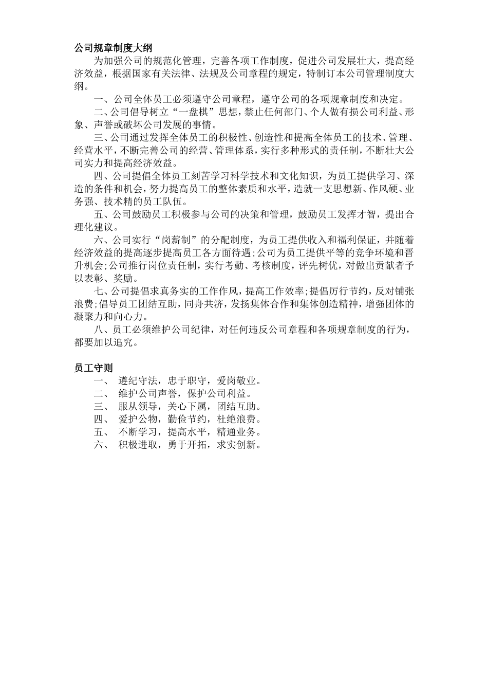 公司规章制度 (2).doc_第2页