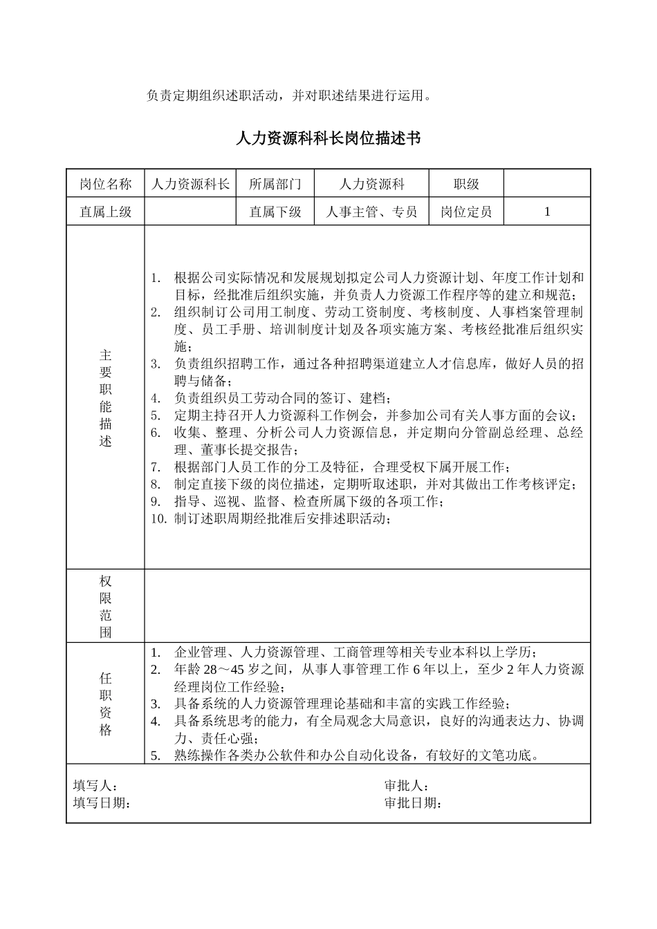 人事科岗位职责-7页.docx_第2页