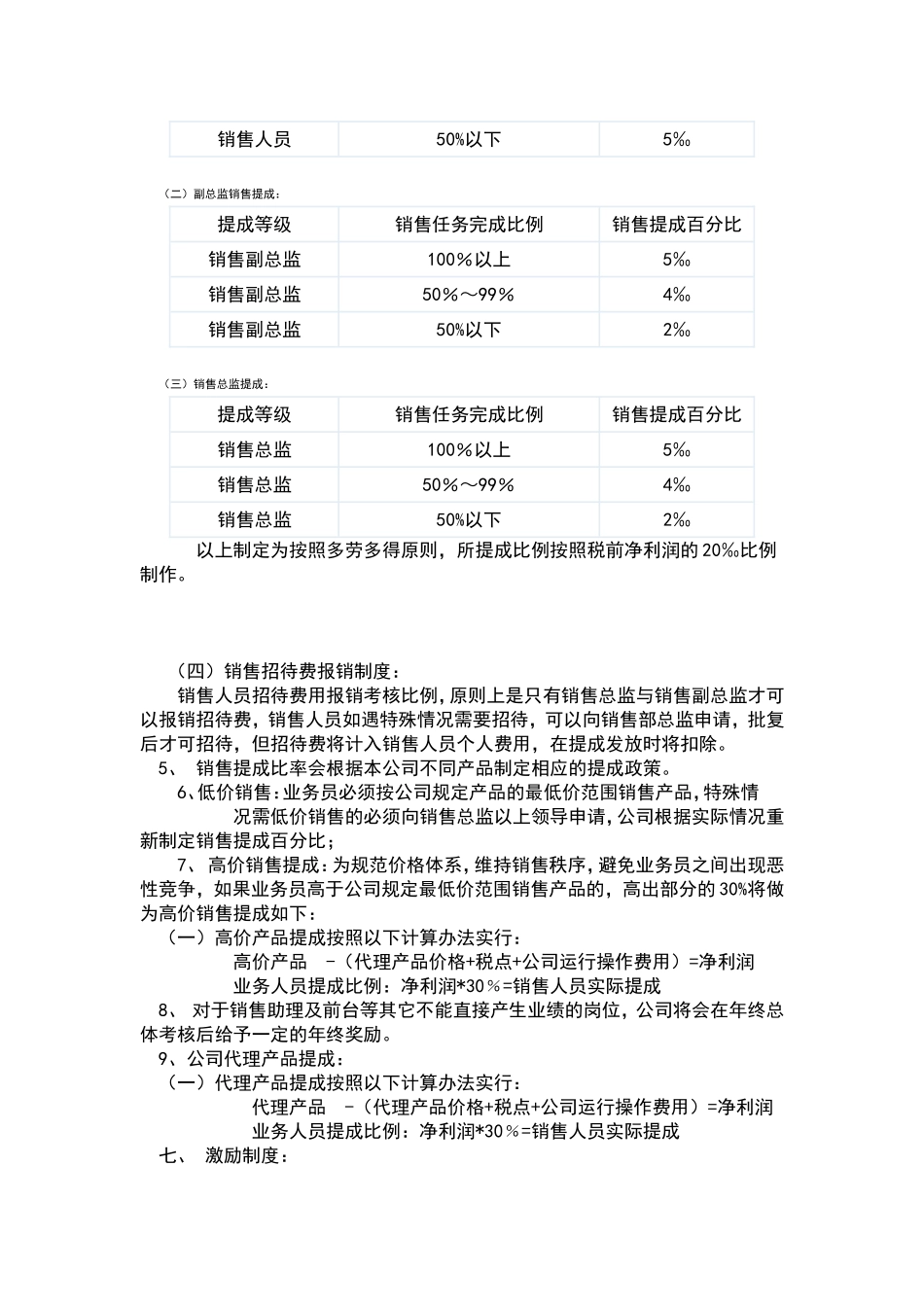 销售人员薪资管理方案 (2).doc_第2页