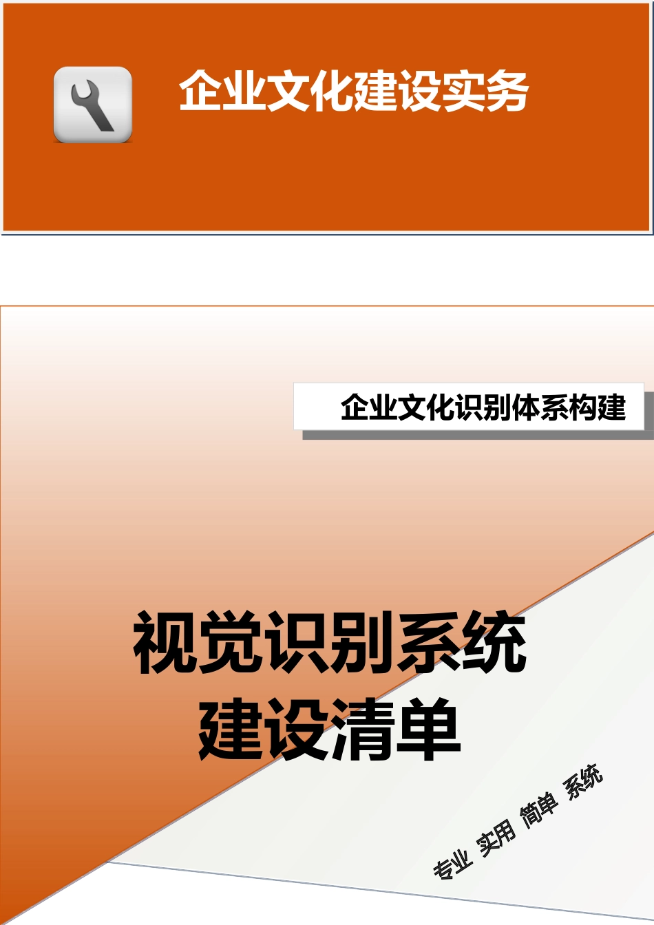 视觉识别系统建设清单.doc_第1页