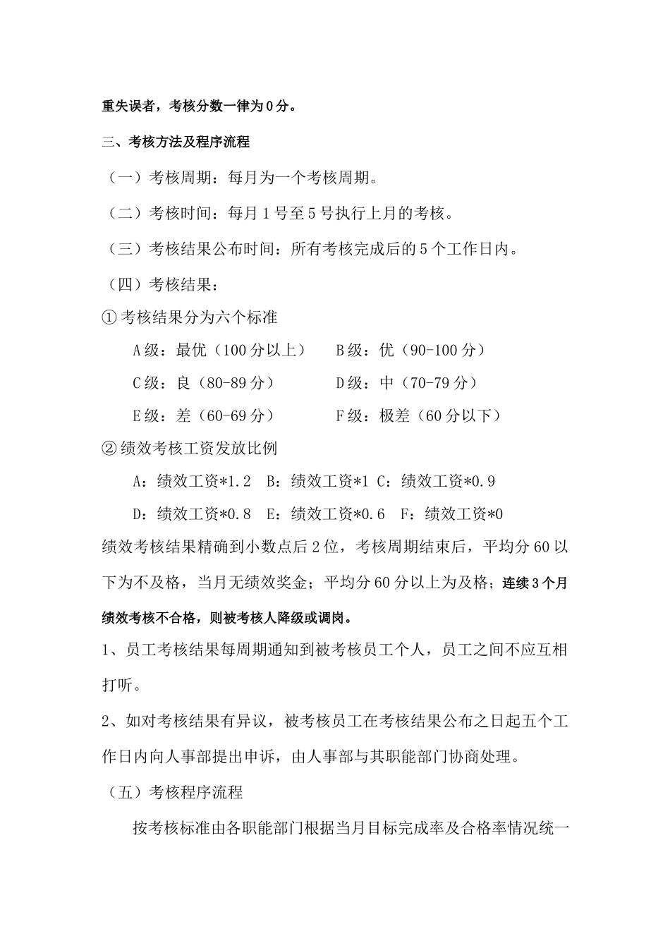 财税公司绩效考核实施细则.docx_第3页