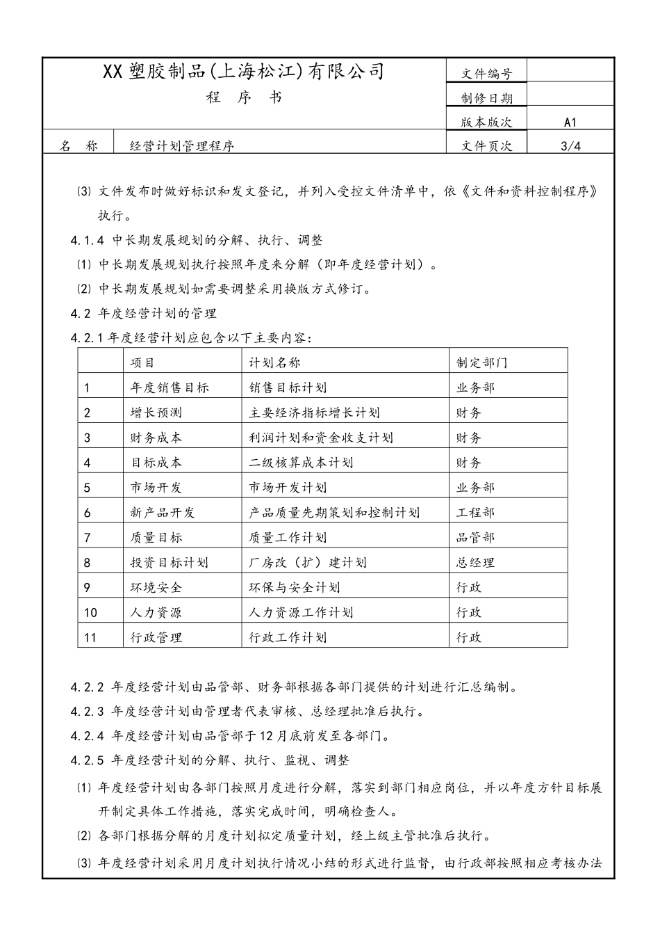 01-【经营计划】-05-经营计划管理程序.docx_第3页