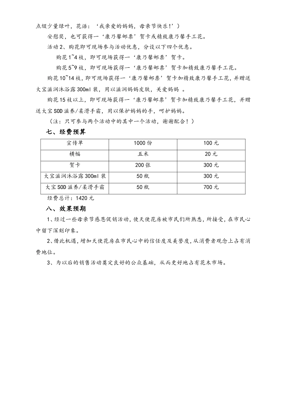 02-【母亲节活动】-13-花店母亲节康乃馨促销策划.doc_第3页