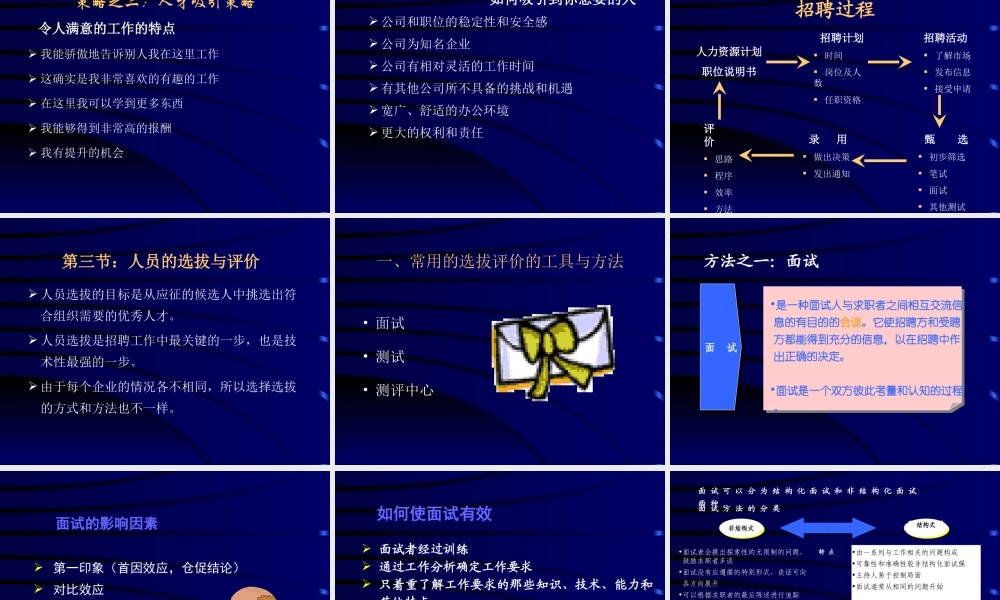 人力资源开发与管理之员工招聘与选拔.ppt