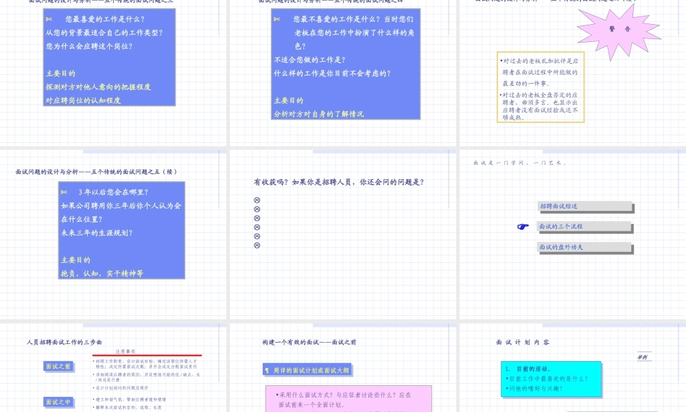 如何构建一个有效的面试.ppt