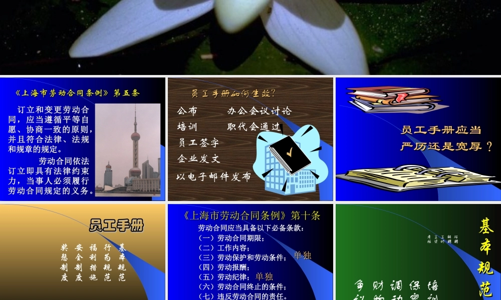 如何制定员工手册 (2).ppt