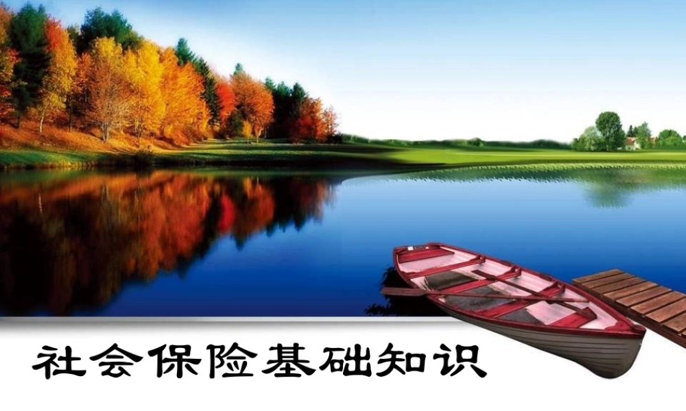 五险一金常识培训ppt课件.ppt