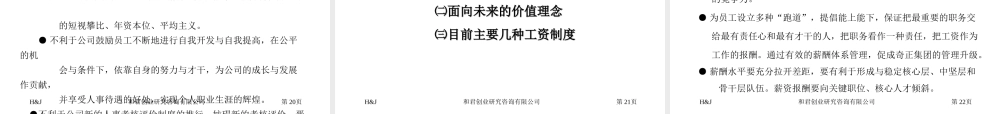药业公司薪酬管理咨询报告.ppt