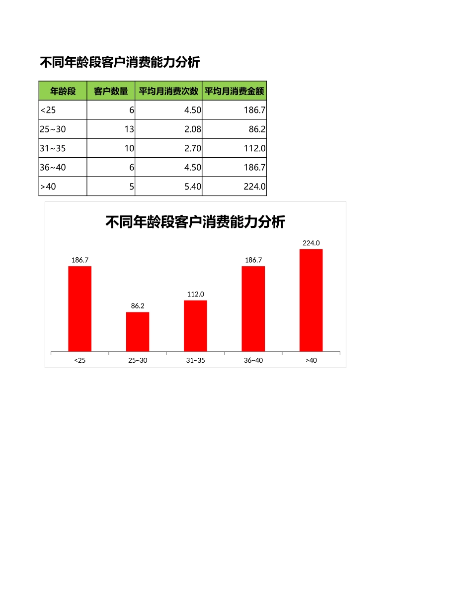 不同年龄段客户消费能力分析.xlsx_第3页