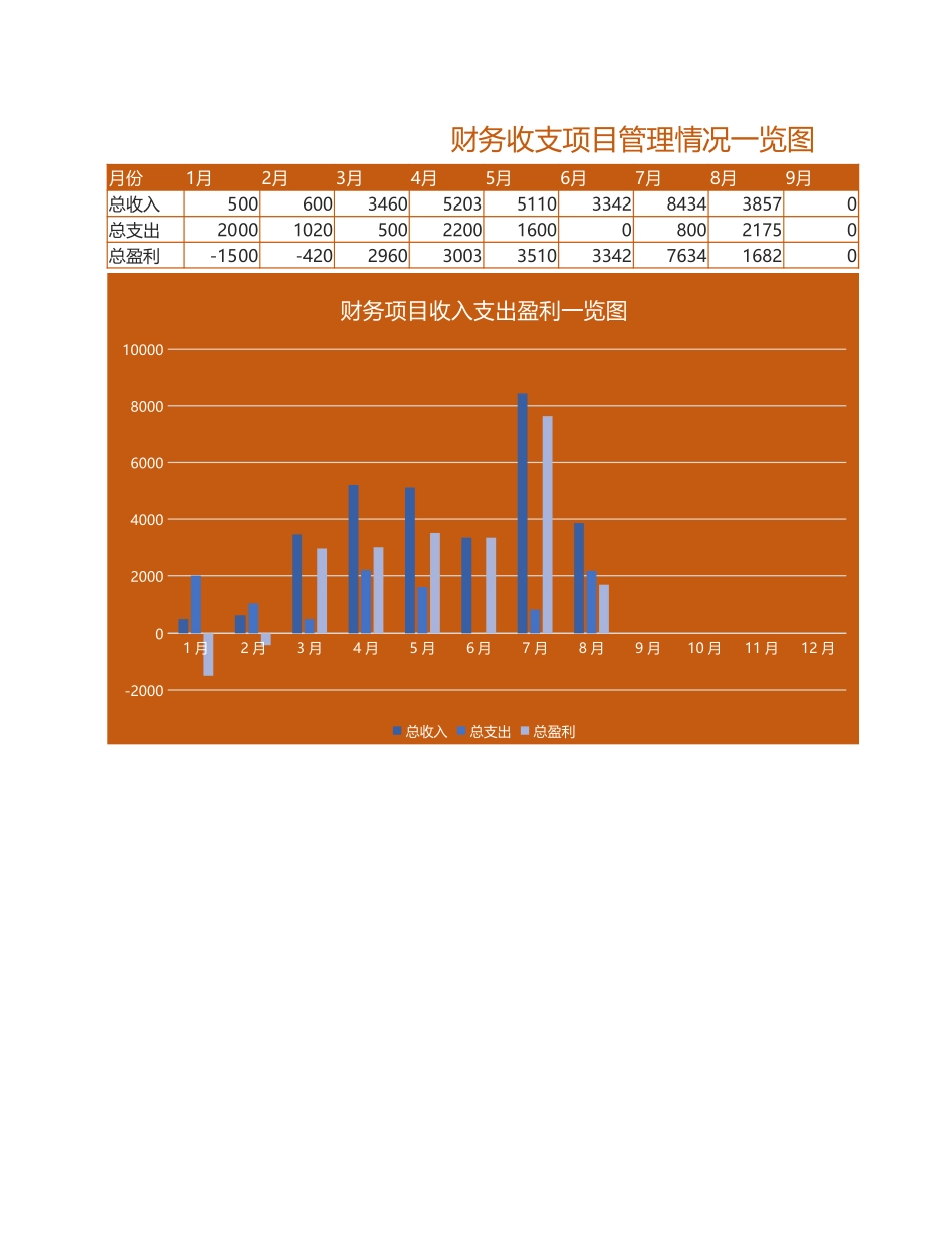 财务收支项目管理自动化报表系统.xlsx_第3页