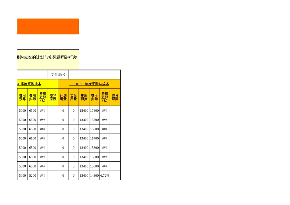 采购成本差异分析表（年度及各季度） (2).xls_第3页