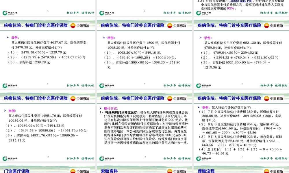 中国石油员工商业保险方案介绍.ppt