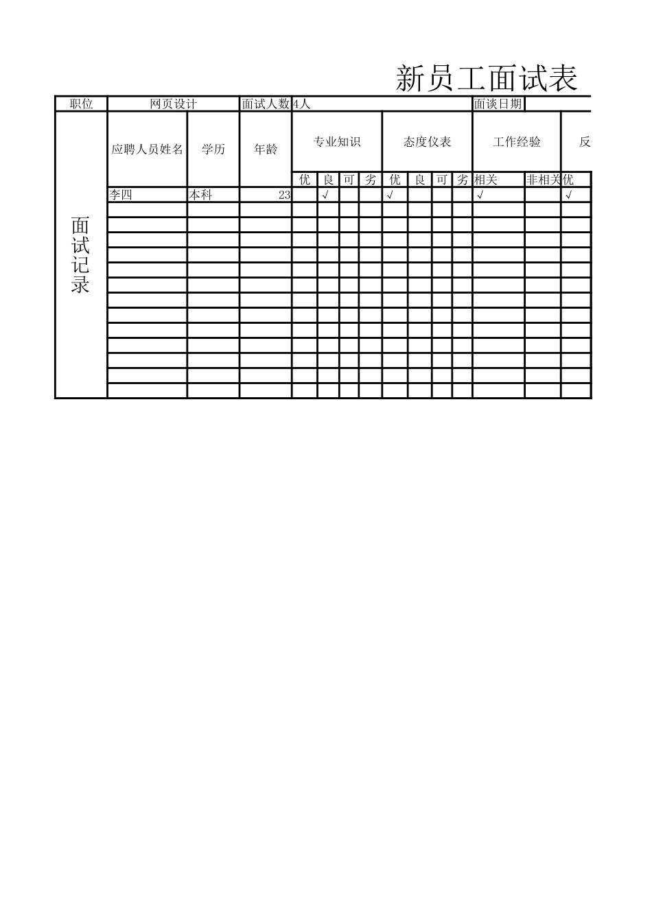 员工招聘表1 (2).xlsx_第2页