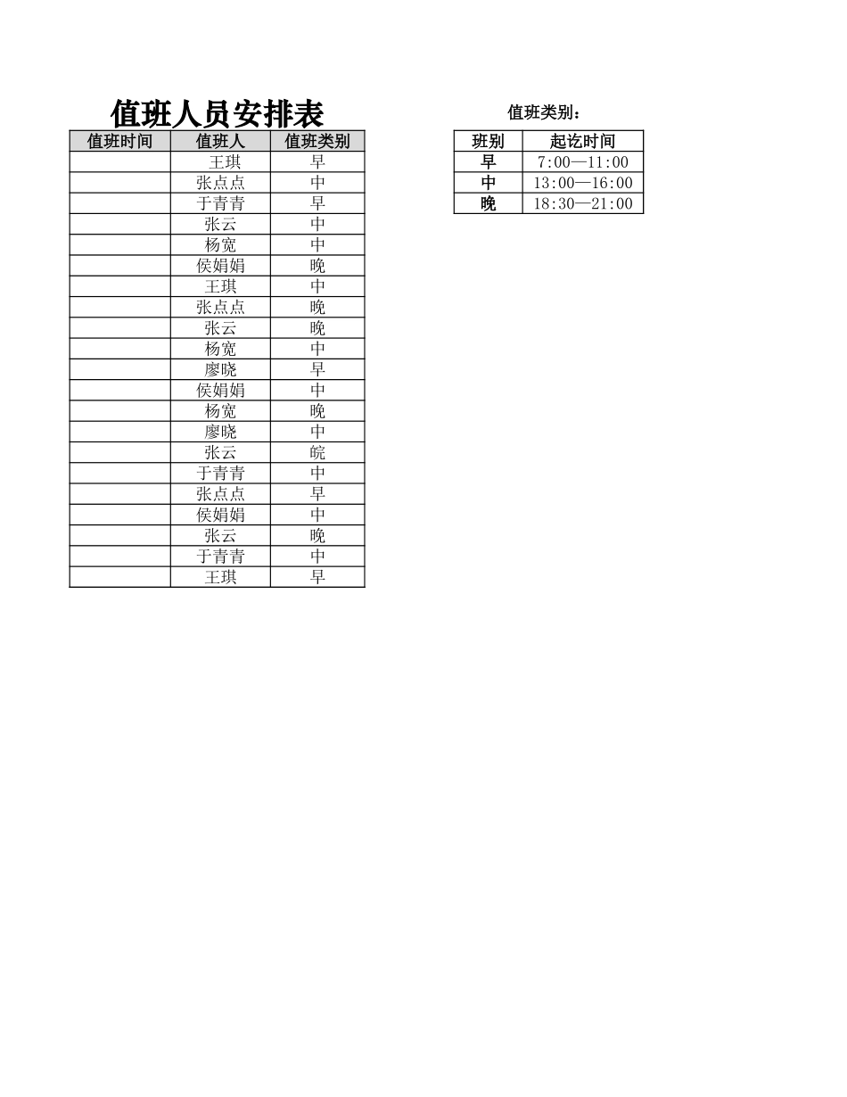 值班记录查询表.xlsx_第1页