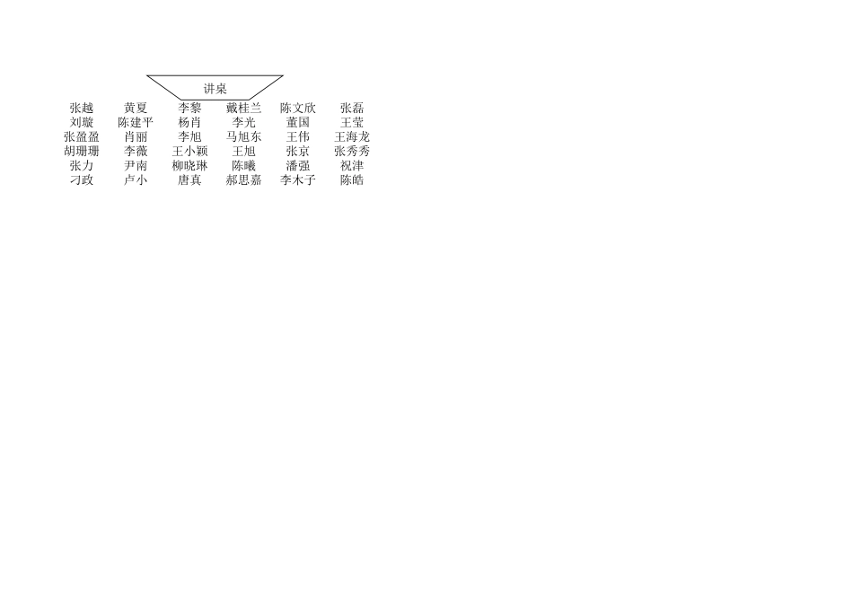 座位编排.xls_第2页