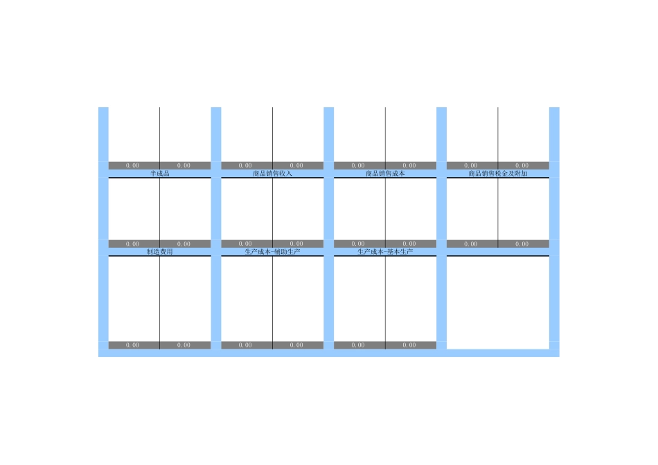 自动生成财务报表,T字账_丁字账表_凭证_损益表_现金流量表_资产负债表.xls_第2页
