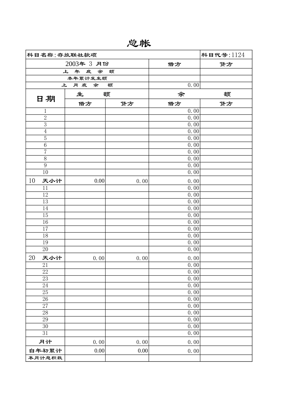 总帐模板.xls_第3页
