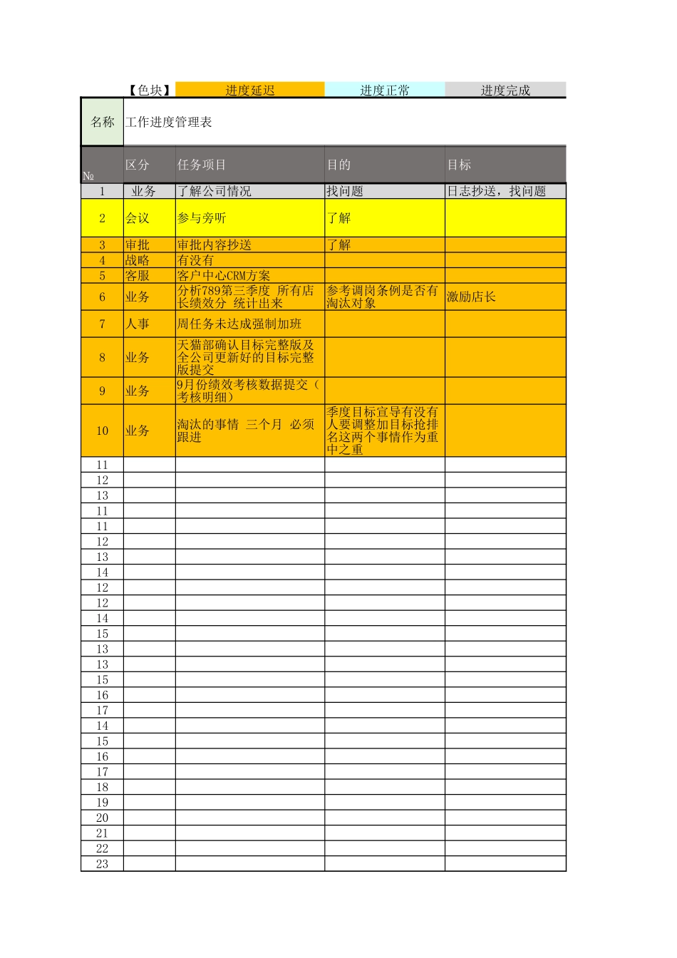 2020全年日期甘特图.xlsx_第1页